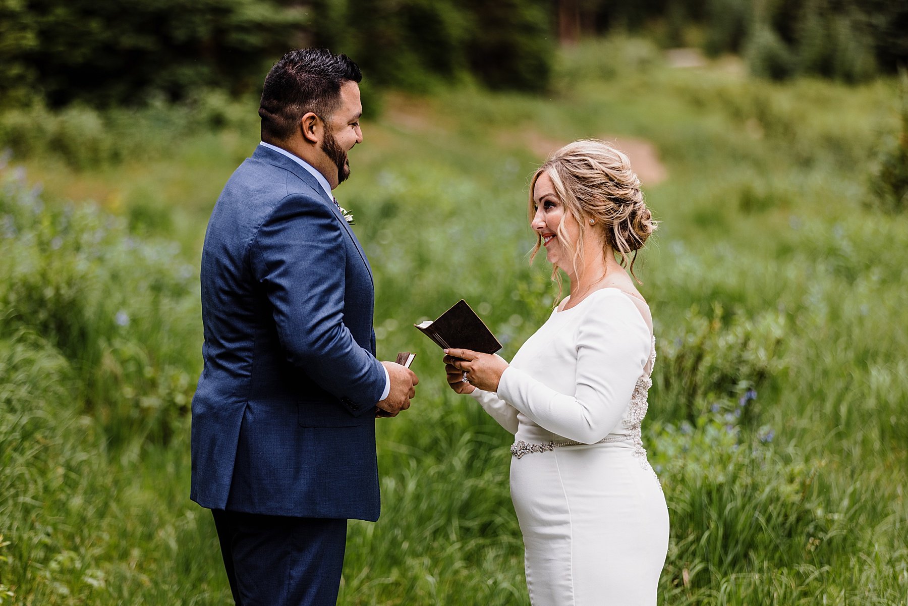 Rocky Mountain National Park Elopement in Hidden Valley