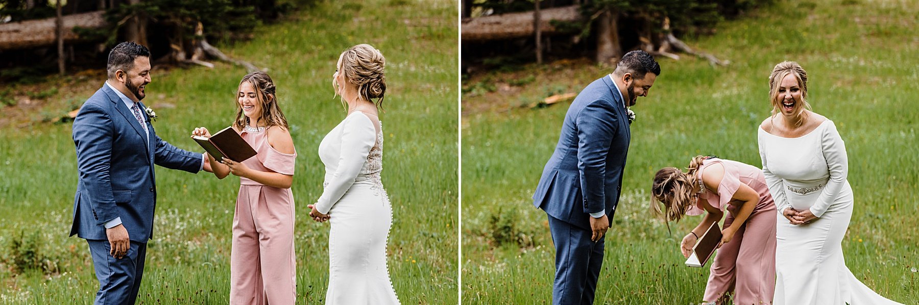 Rocky Mountain National Park Elopement in Hidden Valley