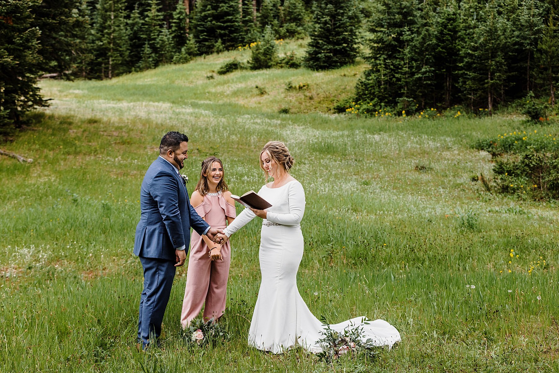 Rocky Mountain National Park Elopement in Hidden Valley