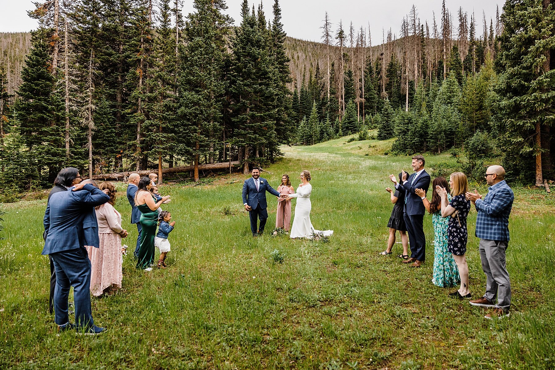 Rocky Mountain National Park Elopement in Hidden Valley