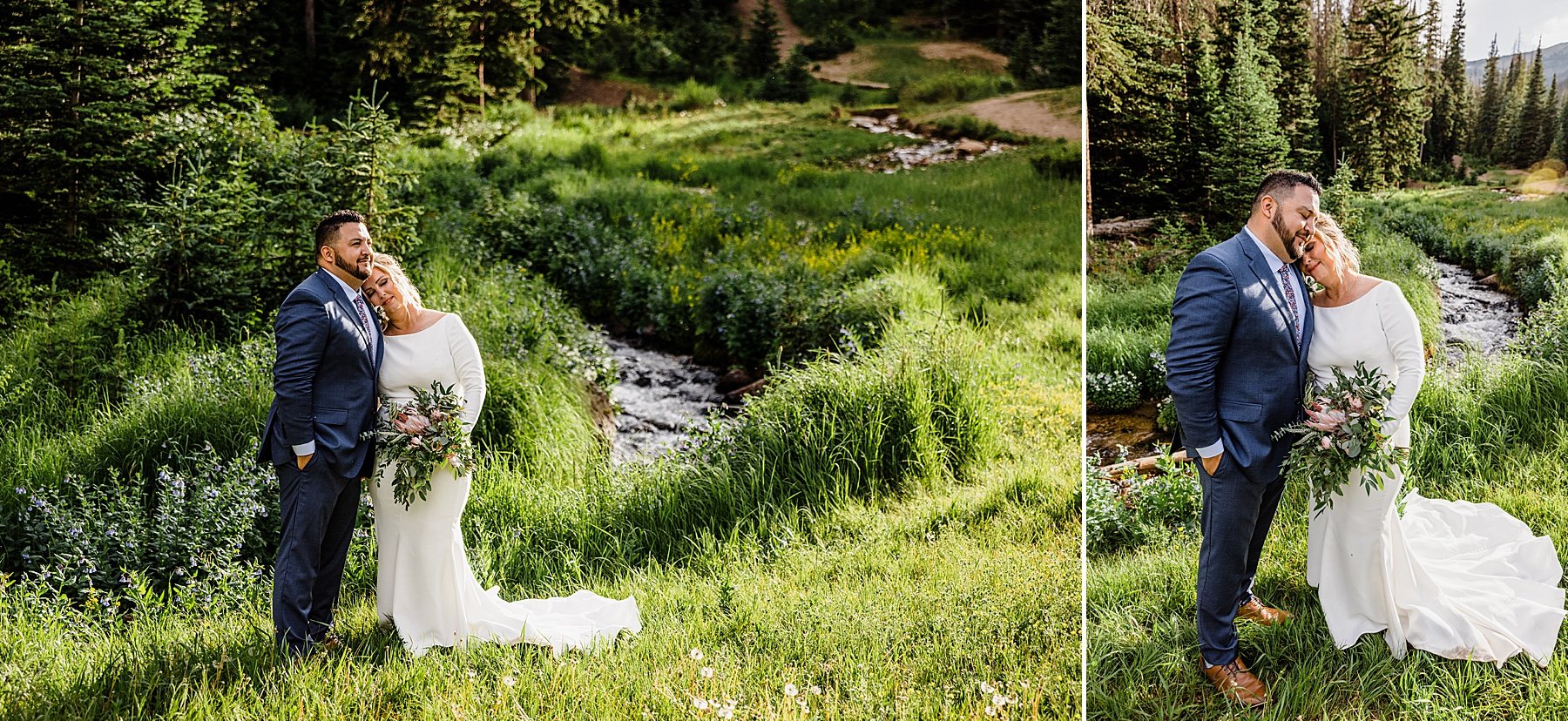 Rocky Mountain National Park Elopement in Hidden Valley