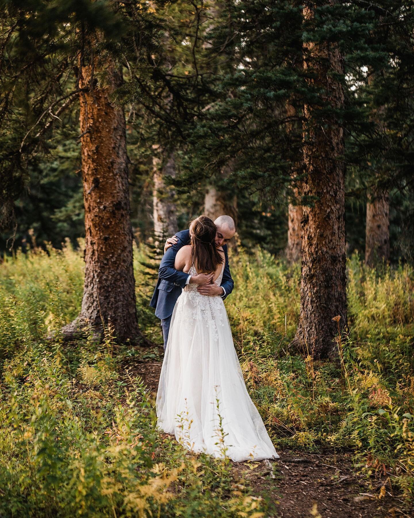 Peaceful and private. Two of the main things we aim for when helping any couple plan their elopement, is to help find space for such a tender, intimate moment without distractions. Sometimes this means going with a spot less traveled, but often it al