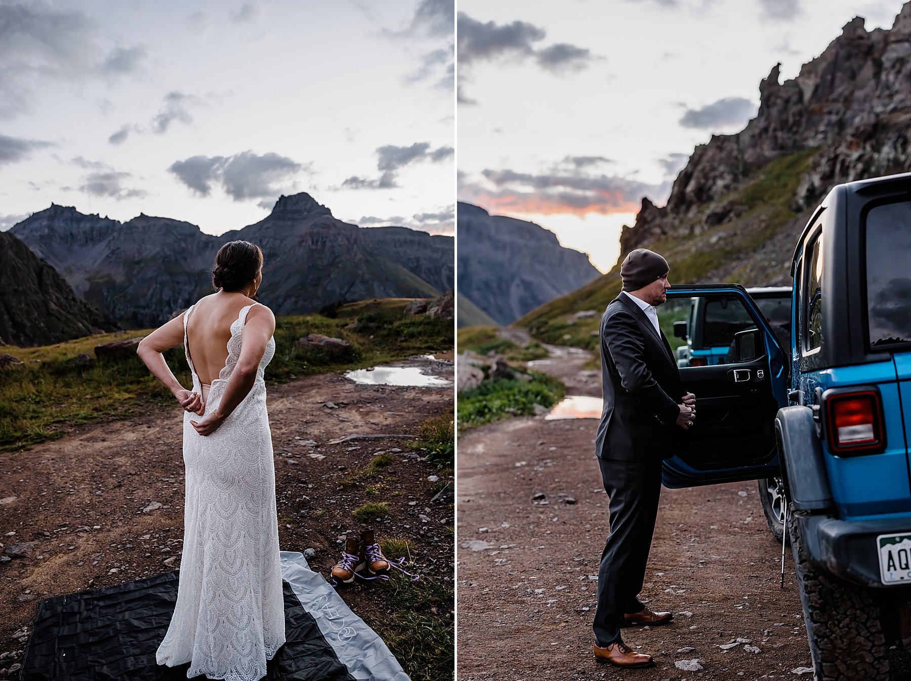 Ouray Jeep Elopement in Colorado