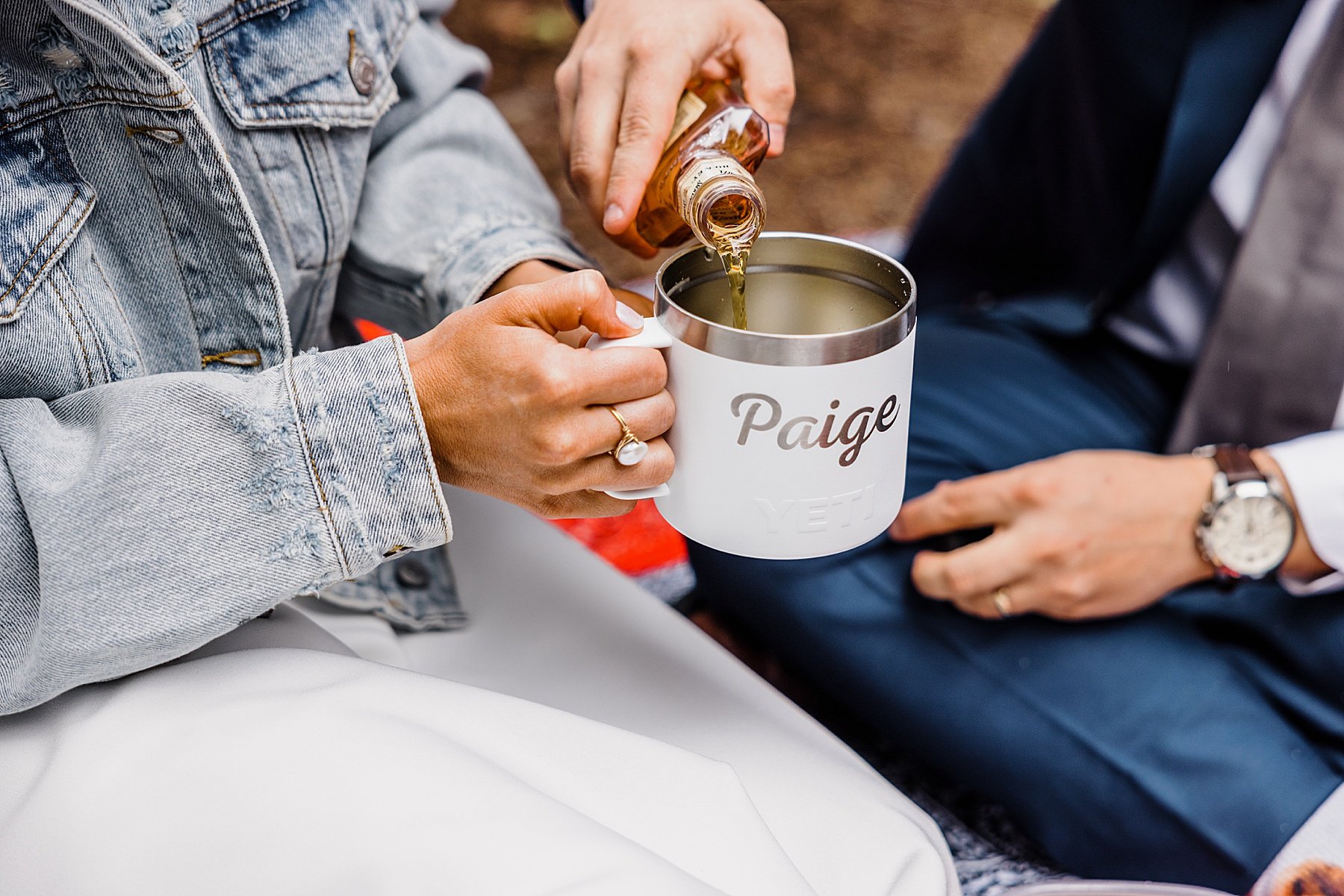 Fall Elopement at Sapphire Point Overlook in Breckenridge, Colorado