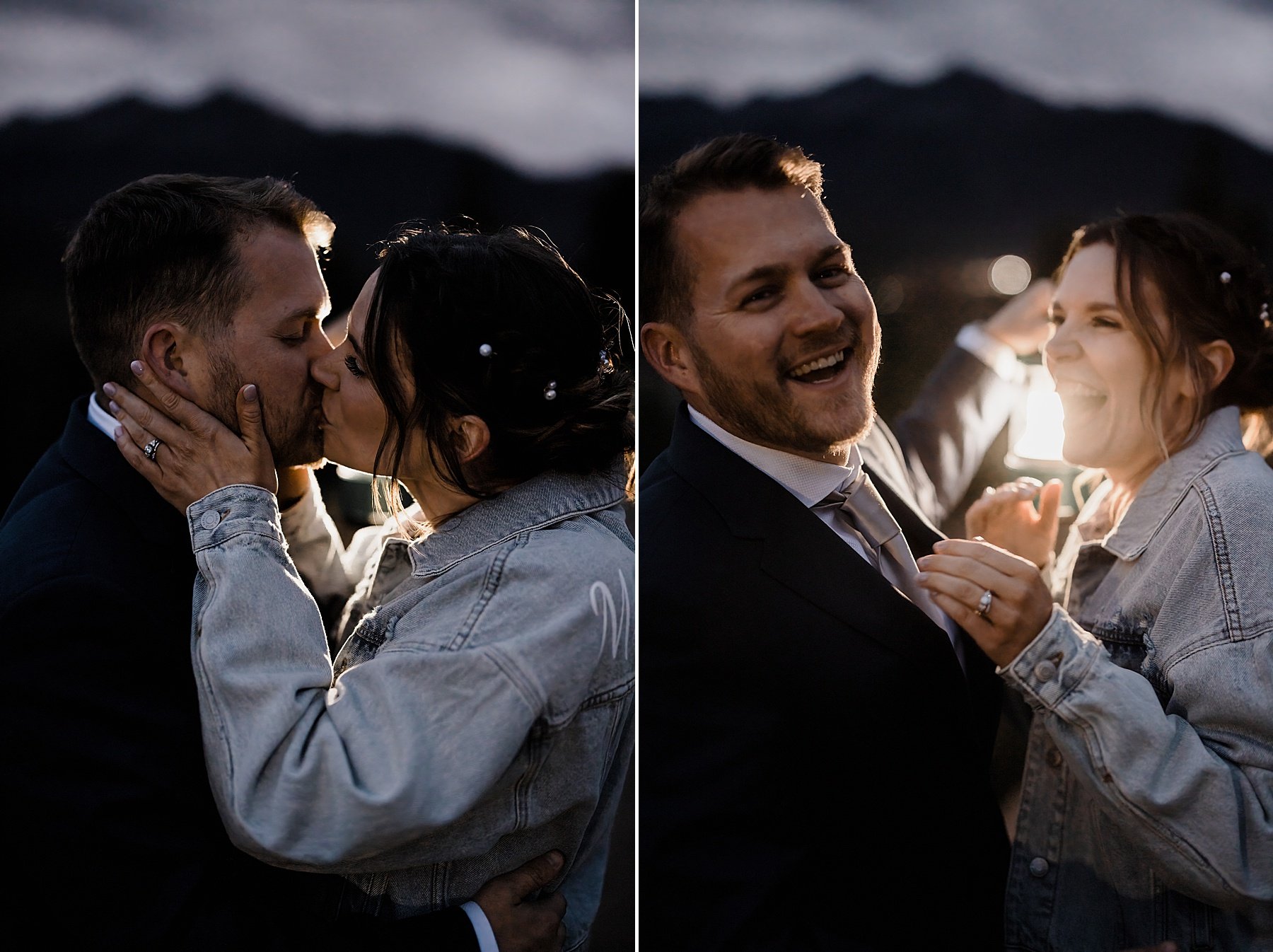 Fall Elopement at Sapphire Point Overlook in Breckenridge, Colorado