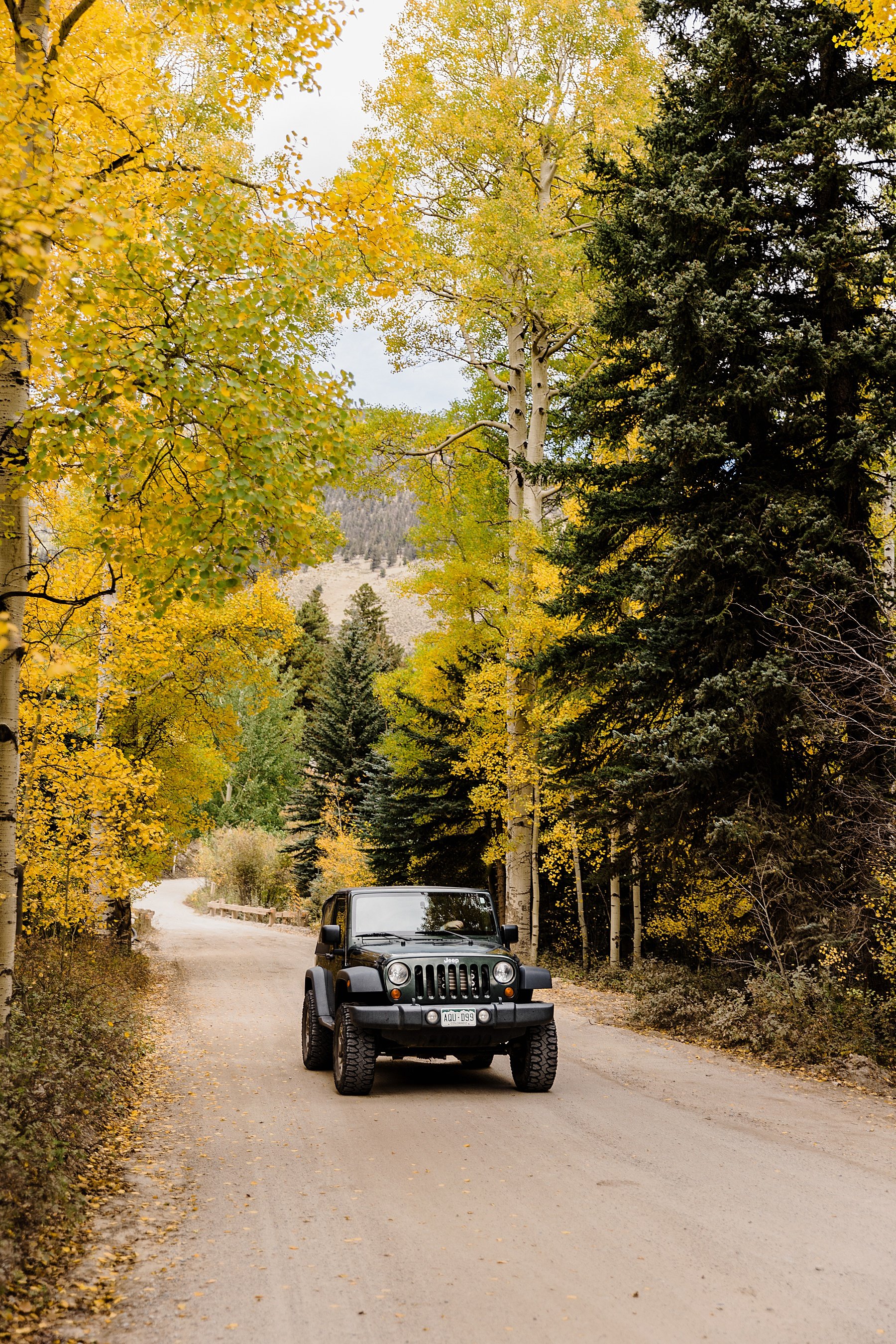 Jeep and Hiking Elopement in Colorado