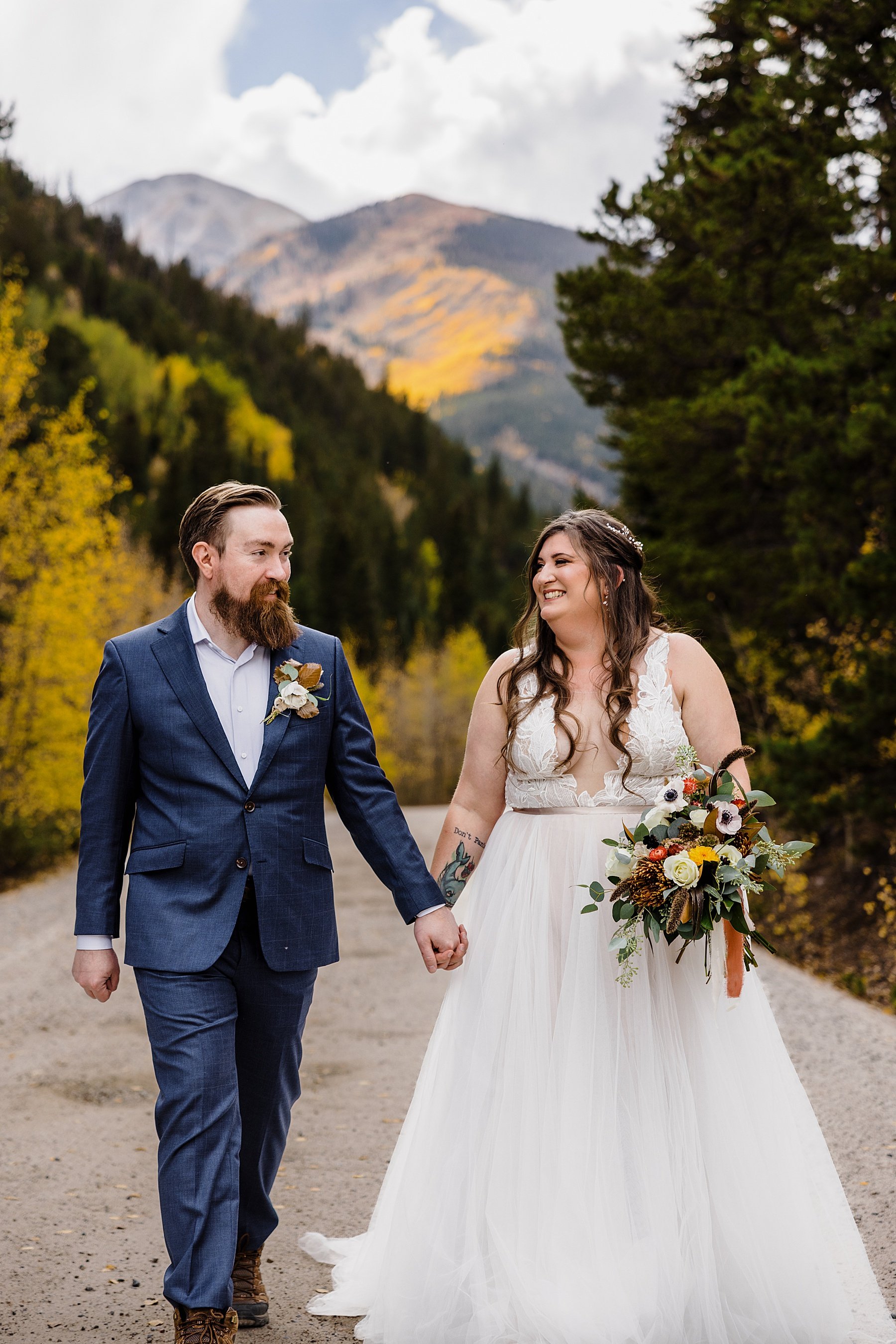 Jeep and Hiking Elopement in Colorado