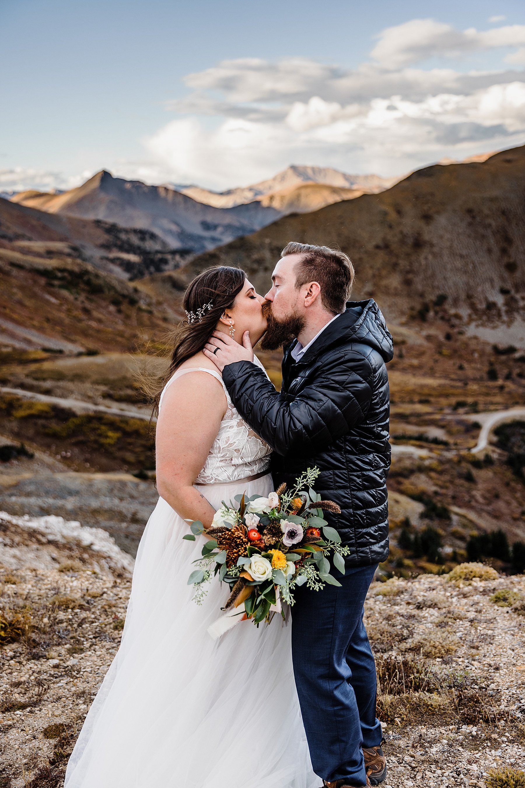 Jeep and Hiking Elopement in Colorado