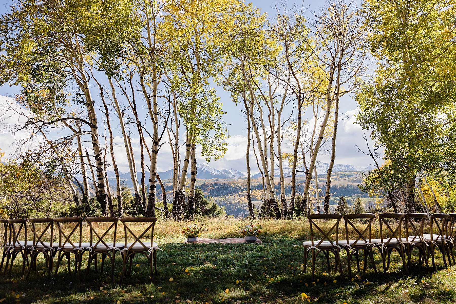 Micro Wedding at Aldasoro Ranch in Telluride Colorado