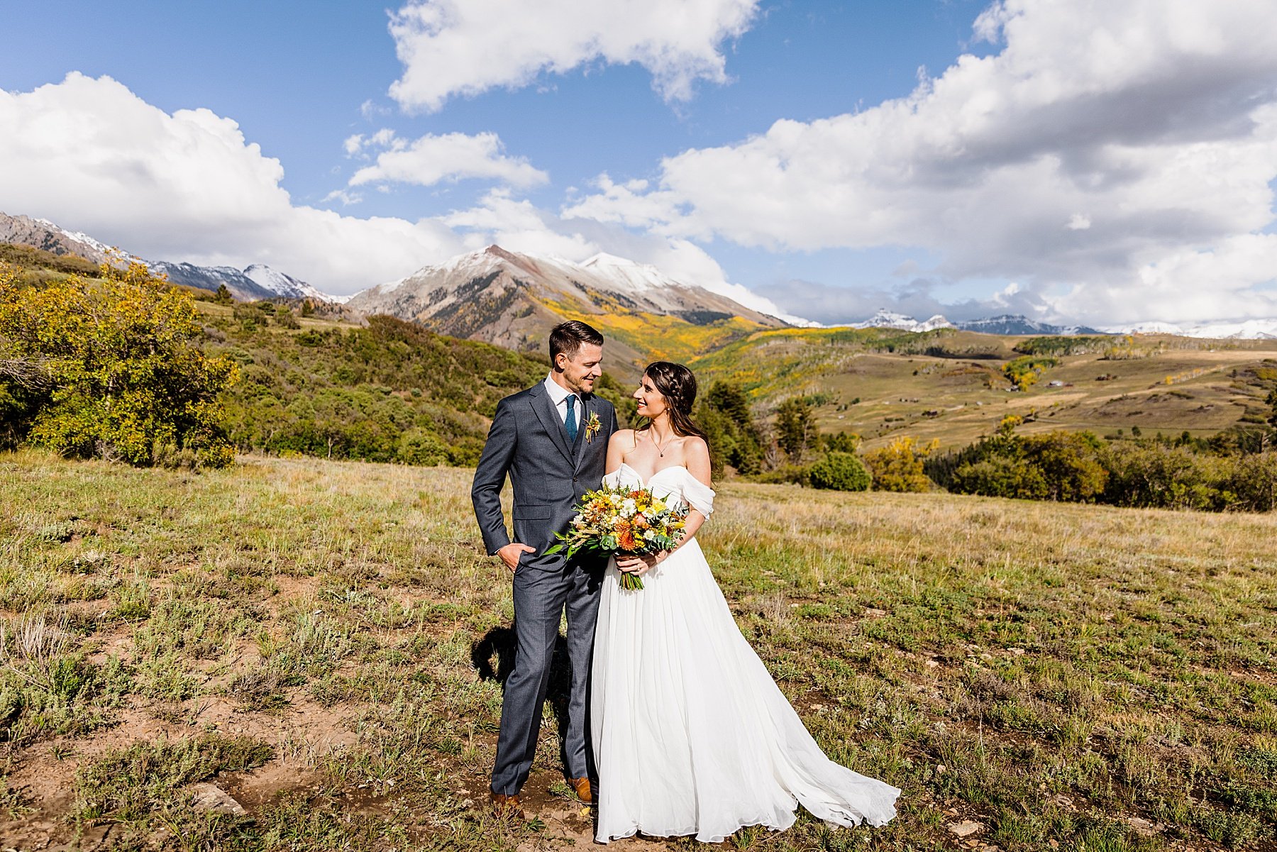 Micro Wedding at Aldasoro Ranch in Telluride Colorado