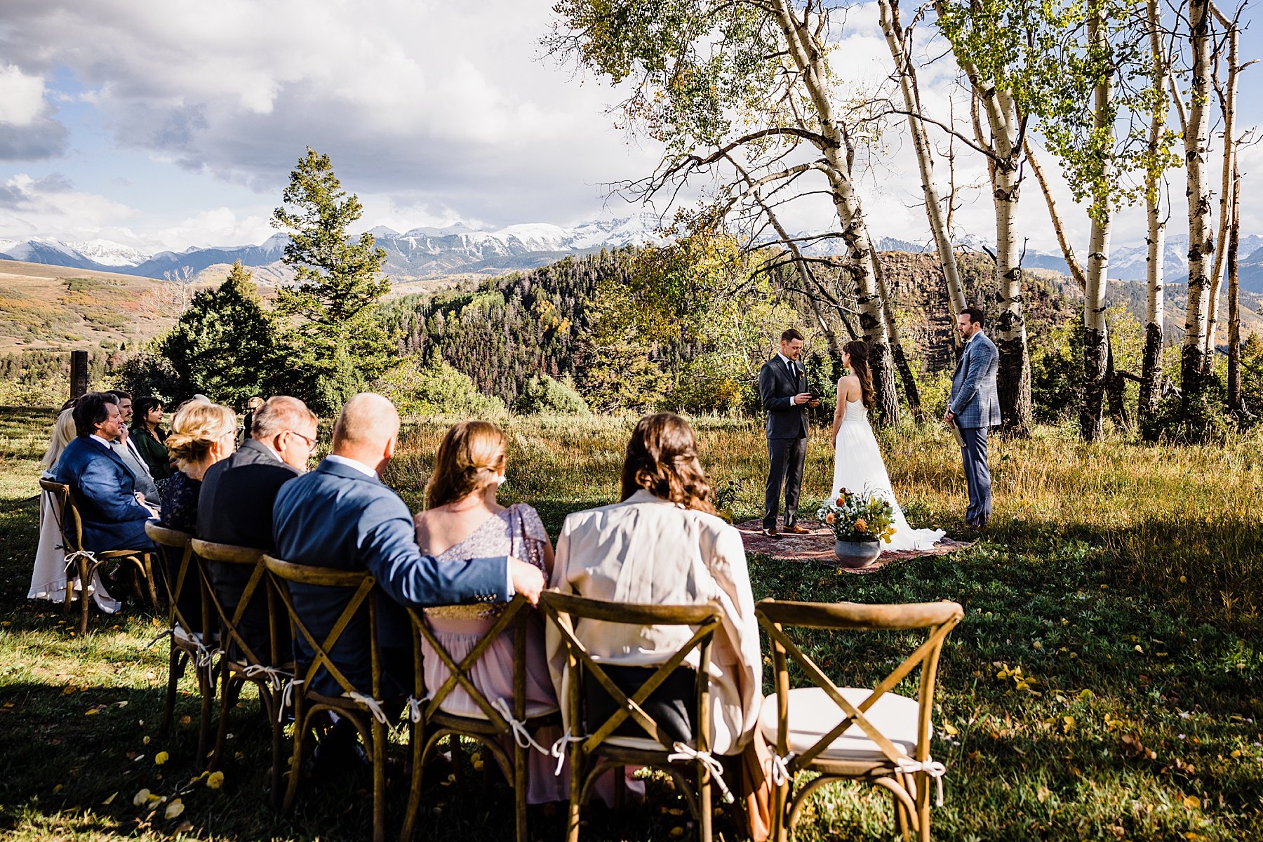 Micro Wedding at Aldasoro Ranch in Telluride Colorado