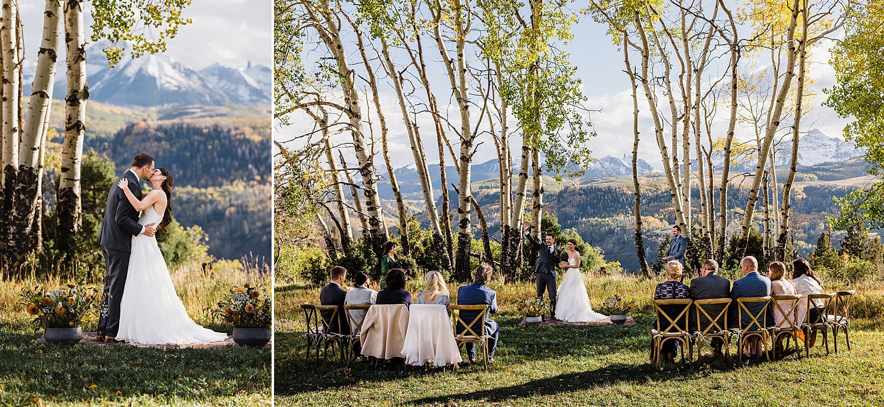 Micro Wedding at Aldasoro Ranch in Telluride Colorado