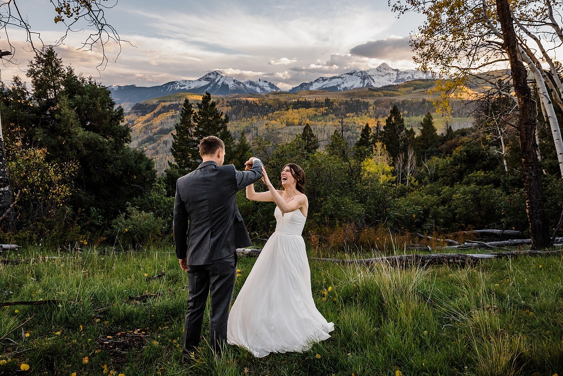 Micro Wedding at Aldasoro Ranch in Telluride Colorado