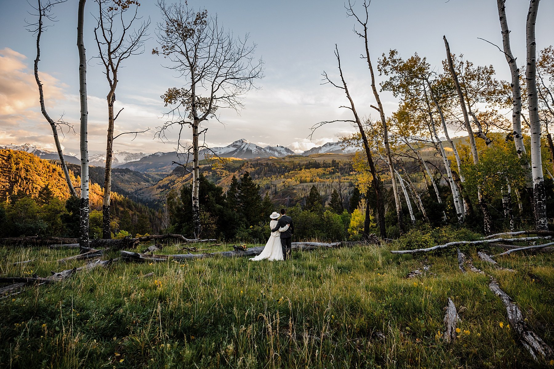 Micro Wedding at Aldasoro Ranch in Telluride Colorado