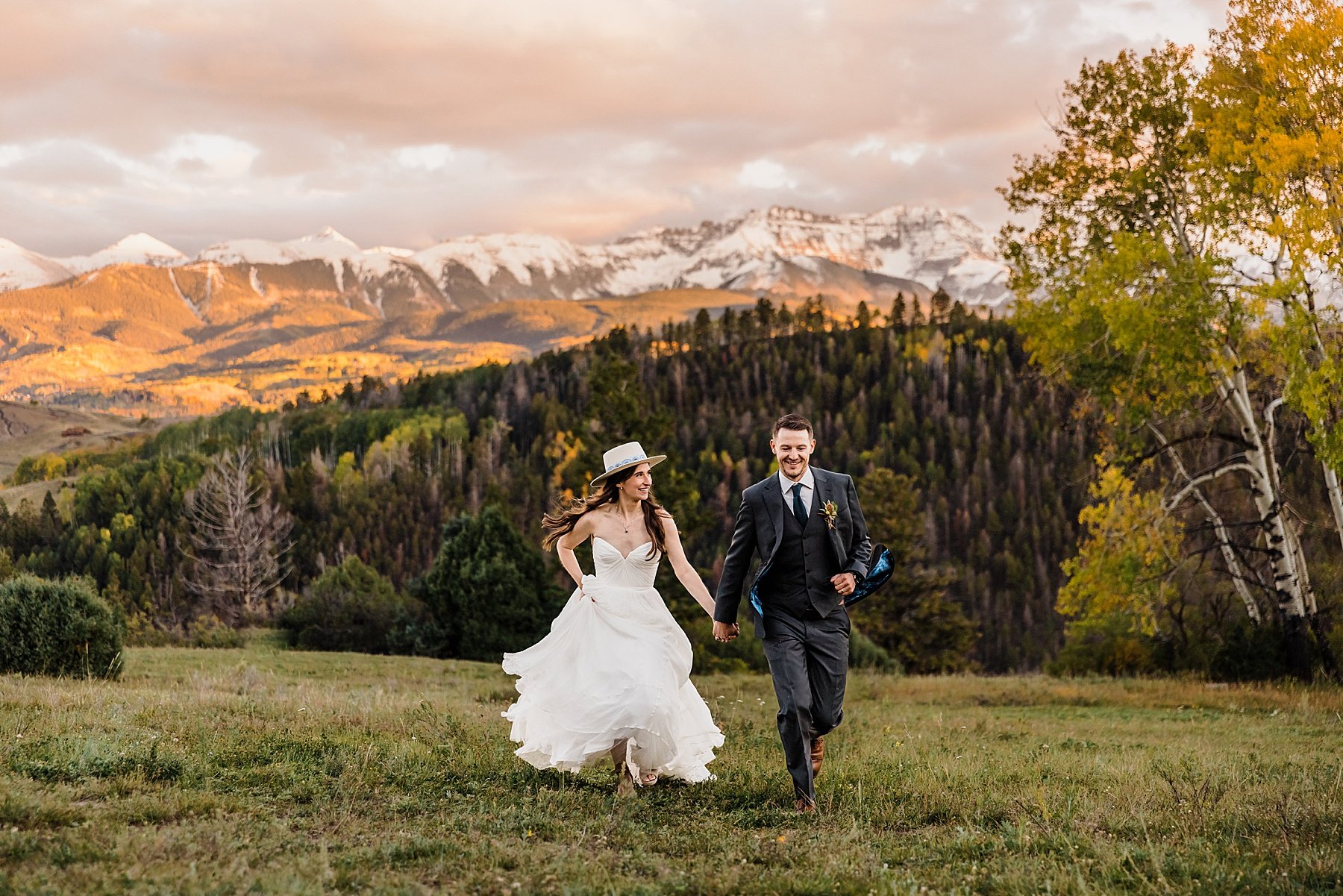 Micro Wedding at Aldasoro Ranch in Telluride Colorado