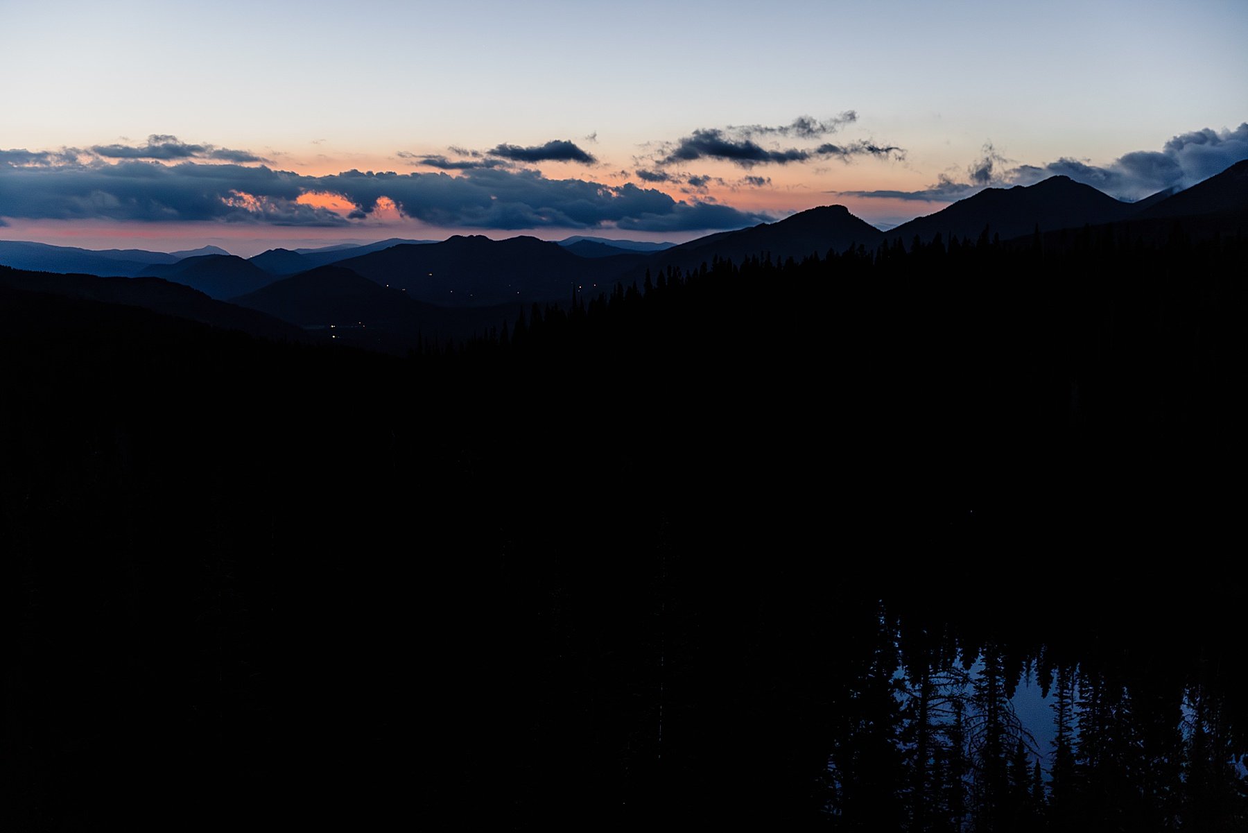 Rocky Mountain National Park Elopement at Sprague Lake in Colora