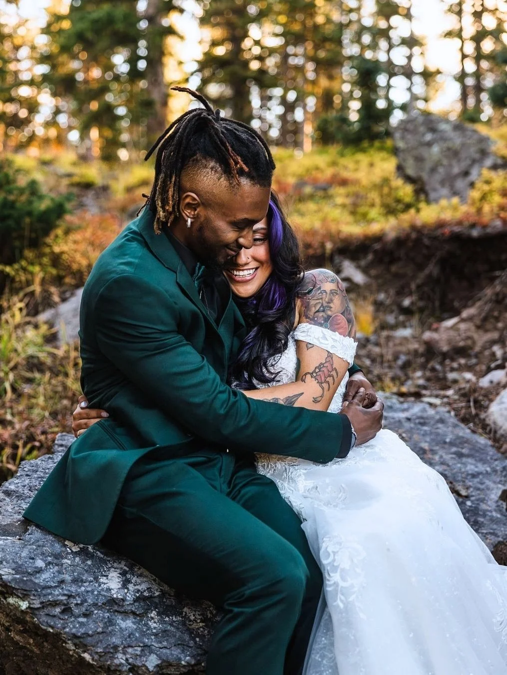 One thing that always stands out to us about elopement days with a small number of guests is the love and support that surrounds the couple.

On Crystal and Tyler's fall elopement day in Colorado, they chose to invite 8 of their closest family and fr