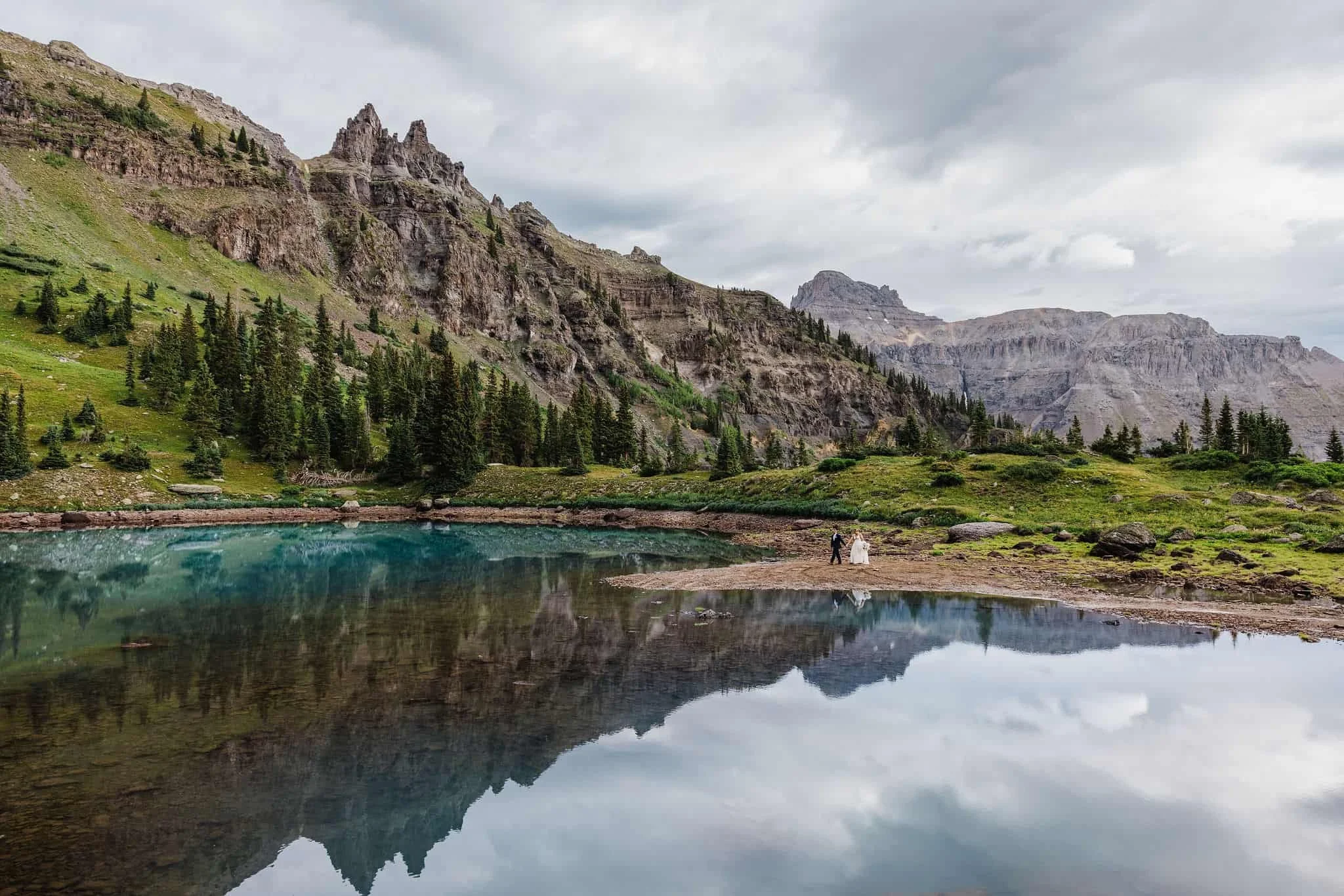 Ouray Alpine Lake Elopement