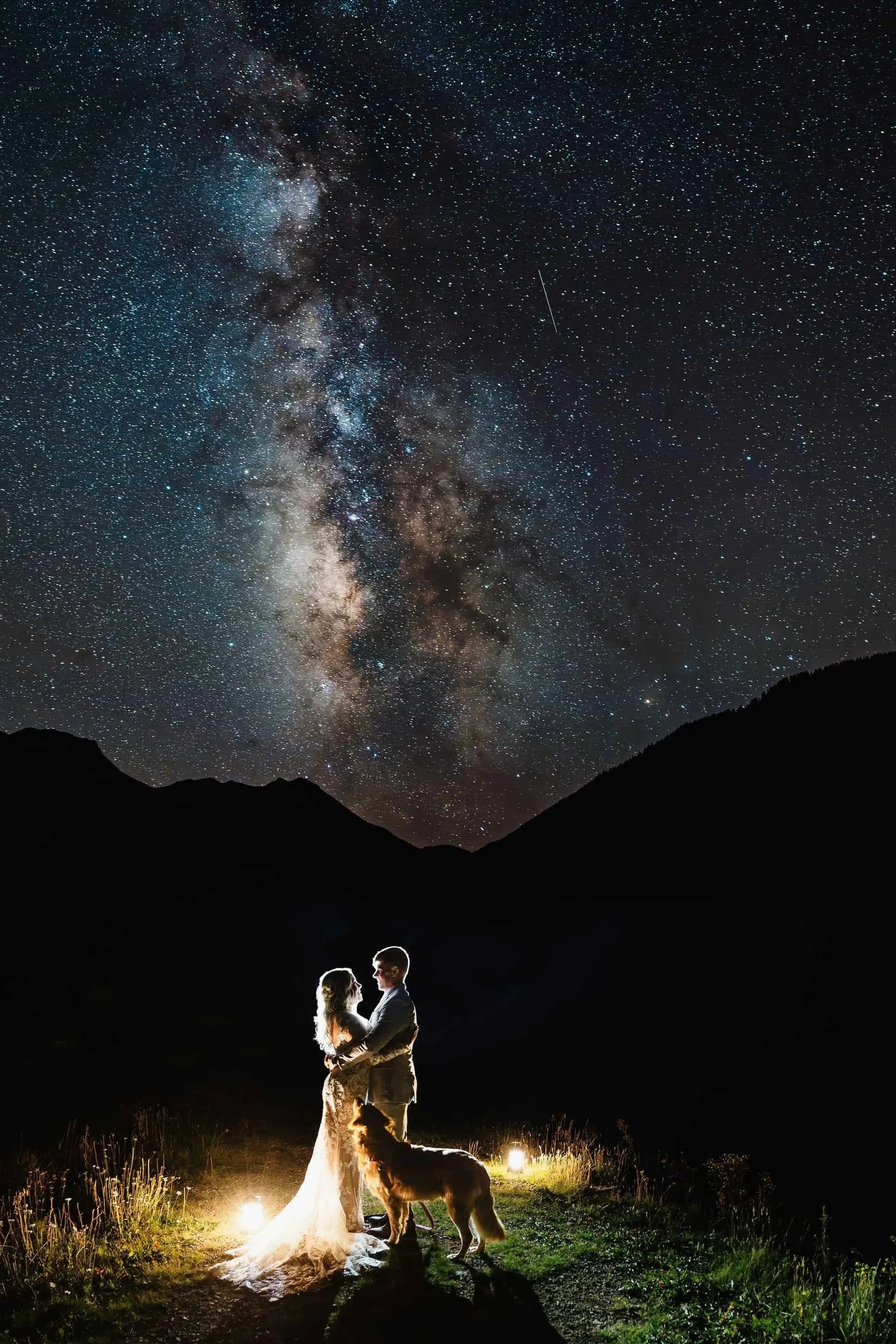 Colorado elopement astrophotography