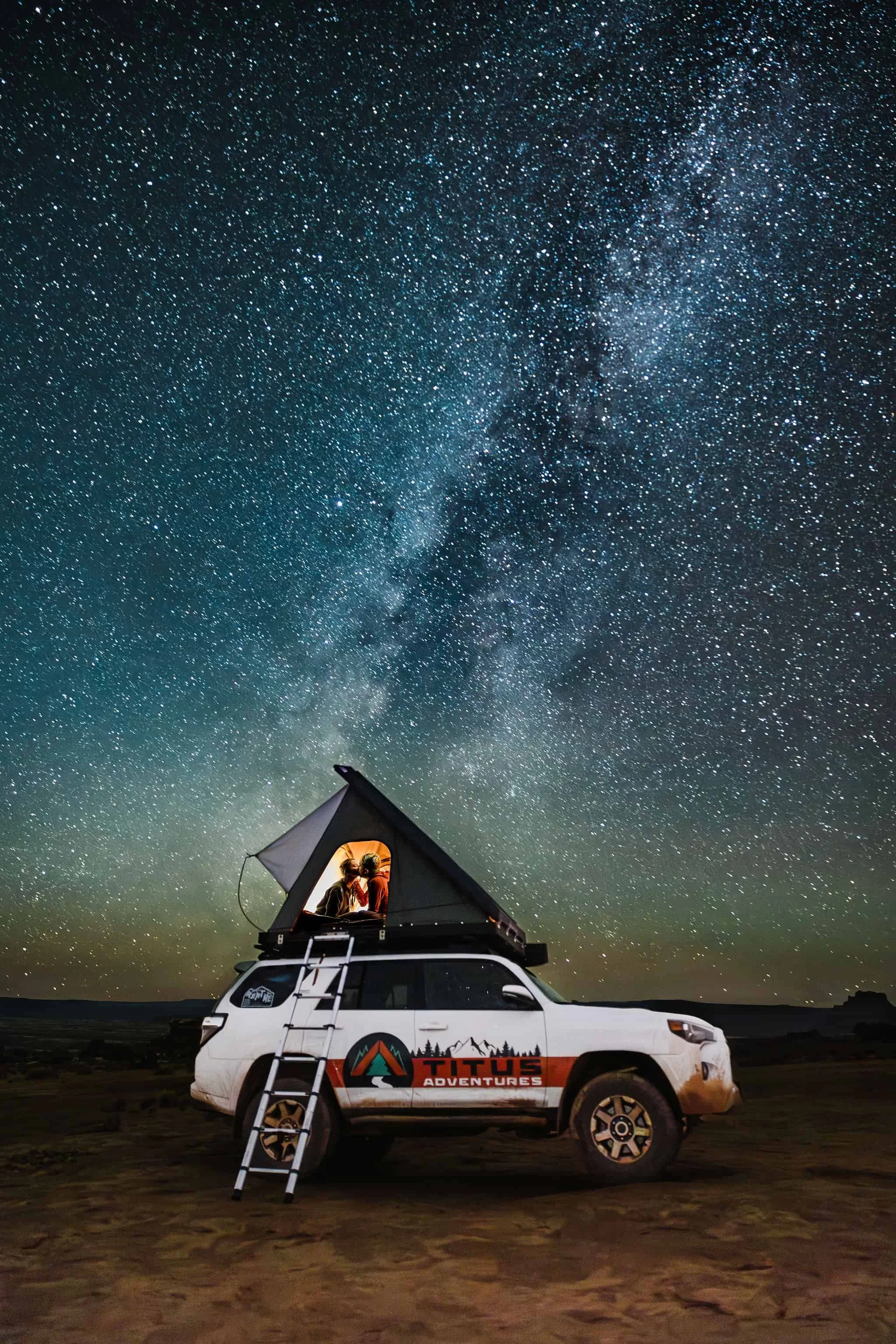 Elopement astrophotography