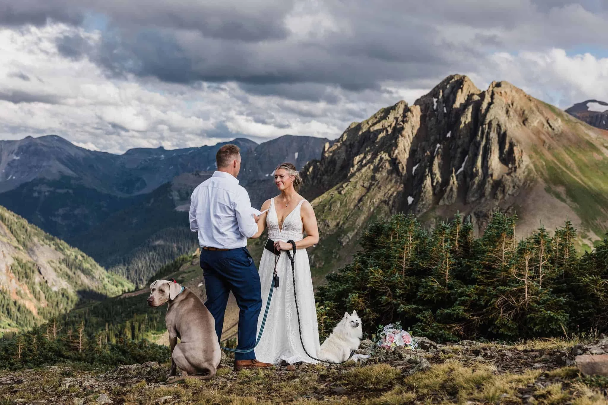 Ouray Mountaintop Elopement