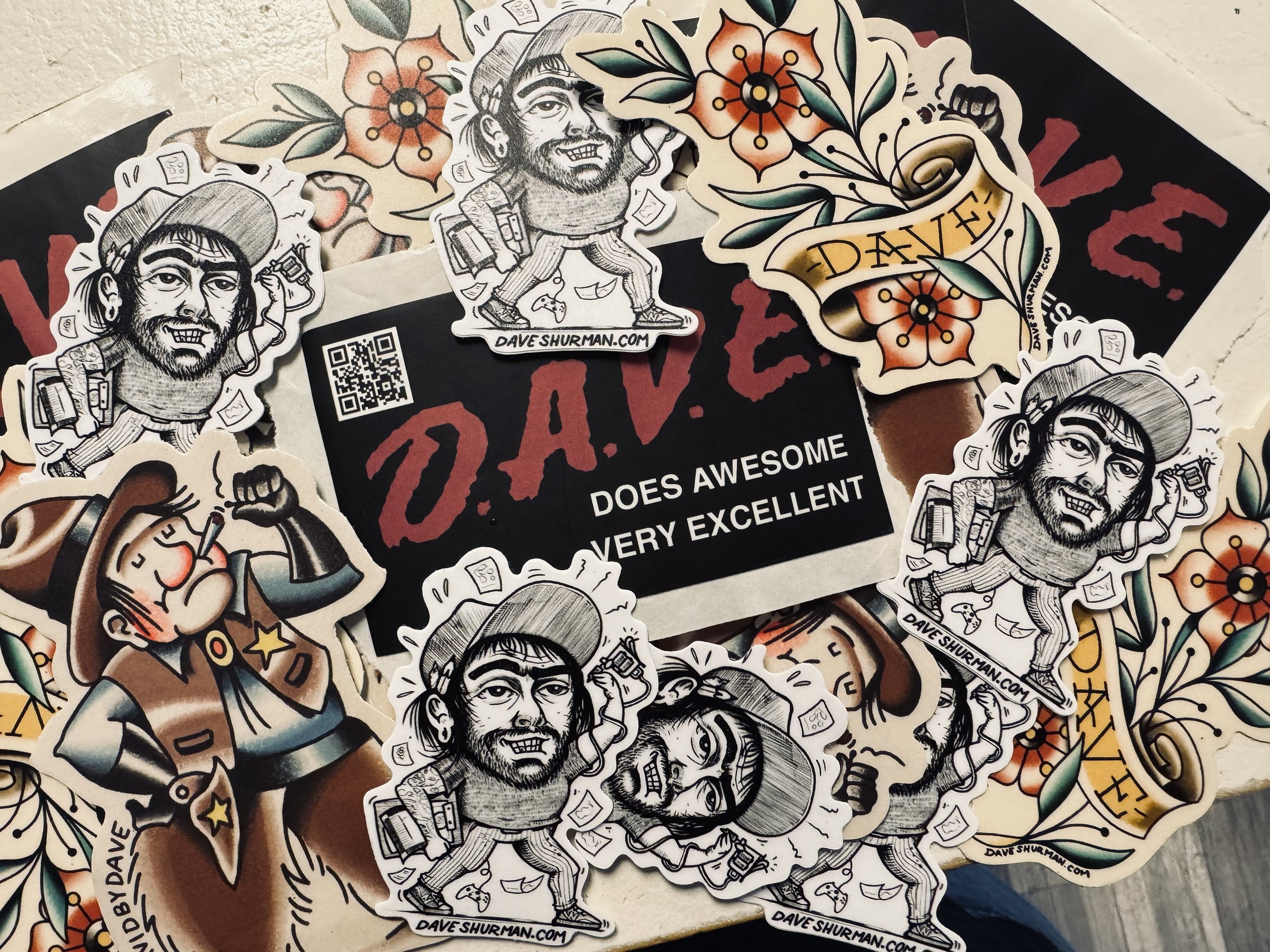 Dave Sticker Pack