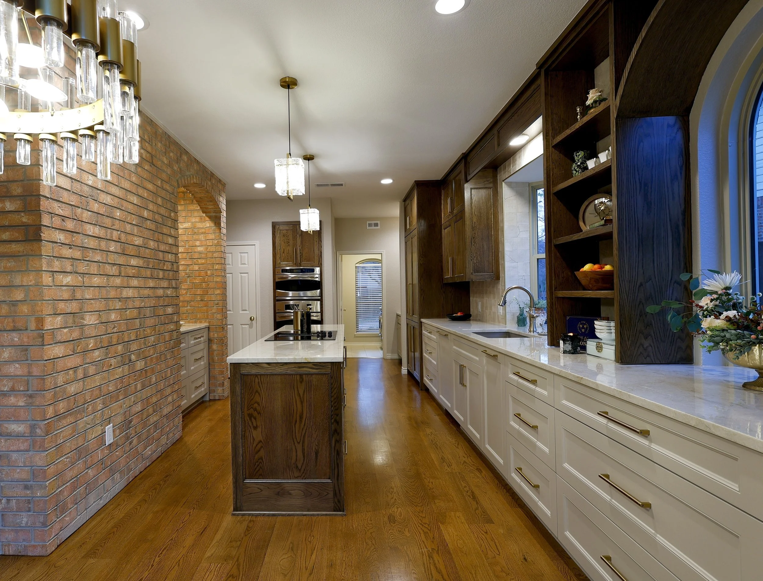 european style kitchen brick wall detail renovation.jpg