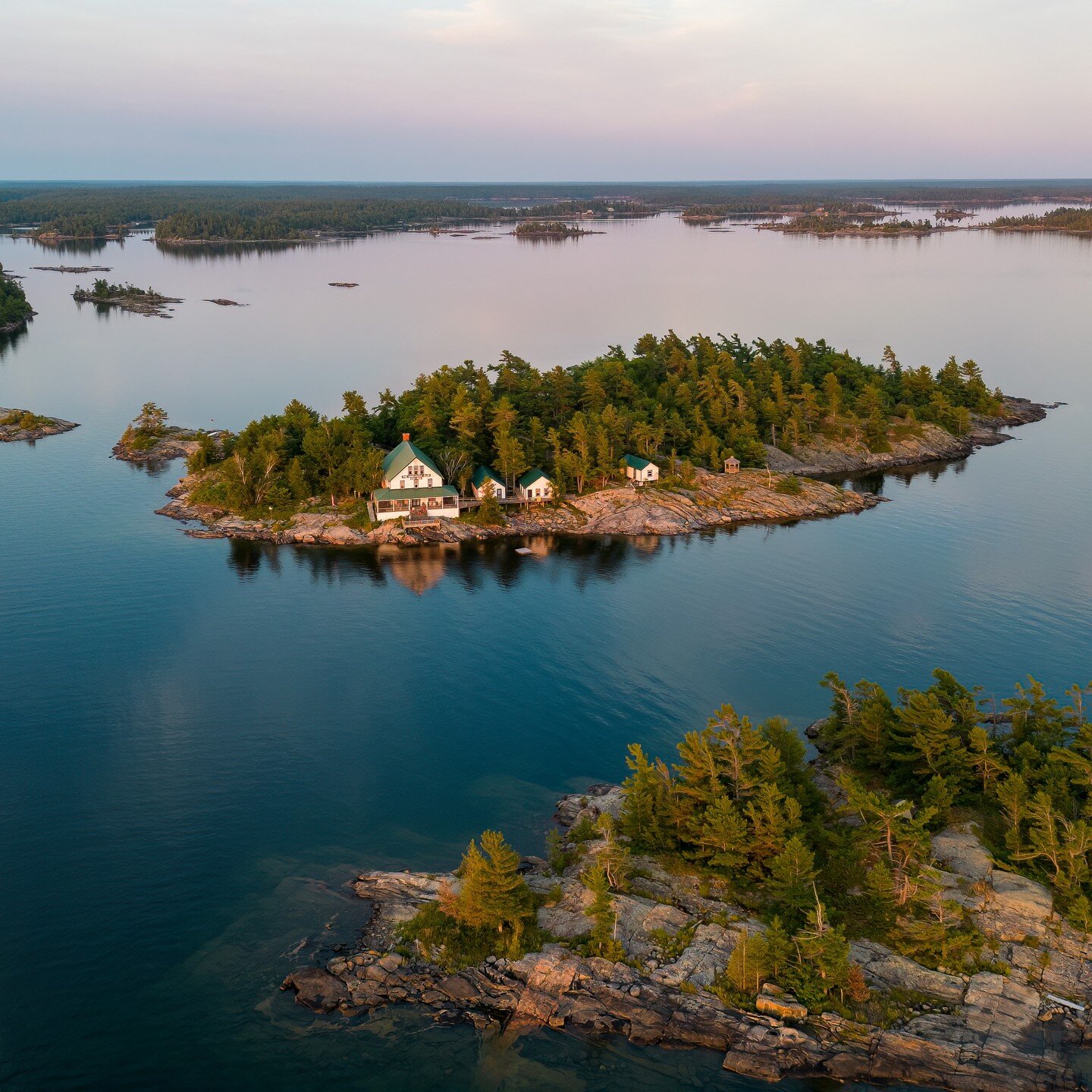 My favorite spot on the face of the Earth filled with friends, family, Labatt beers, and fish. I've been going to Yankanuck island since I was 4 and worked as a &quot;dock boy&quot; here for a couple of summers. 

The windswept pines on top of expose