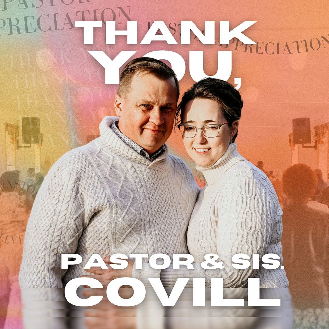 We love and appreciate our pastor and first lady! We thank them for their many years of service and leadership. Their love for people is truly evident wherever they go. 

#PastorsAppreciationMonth