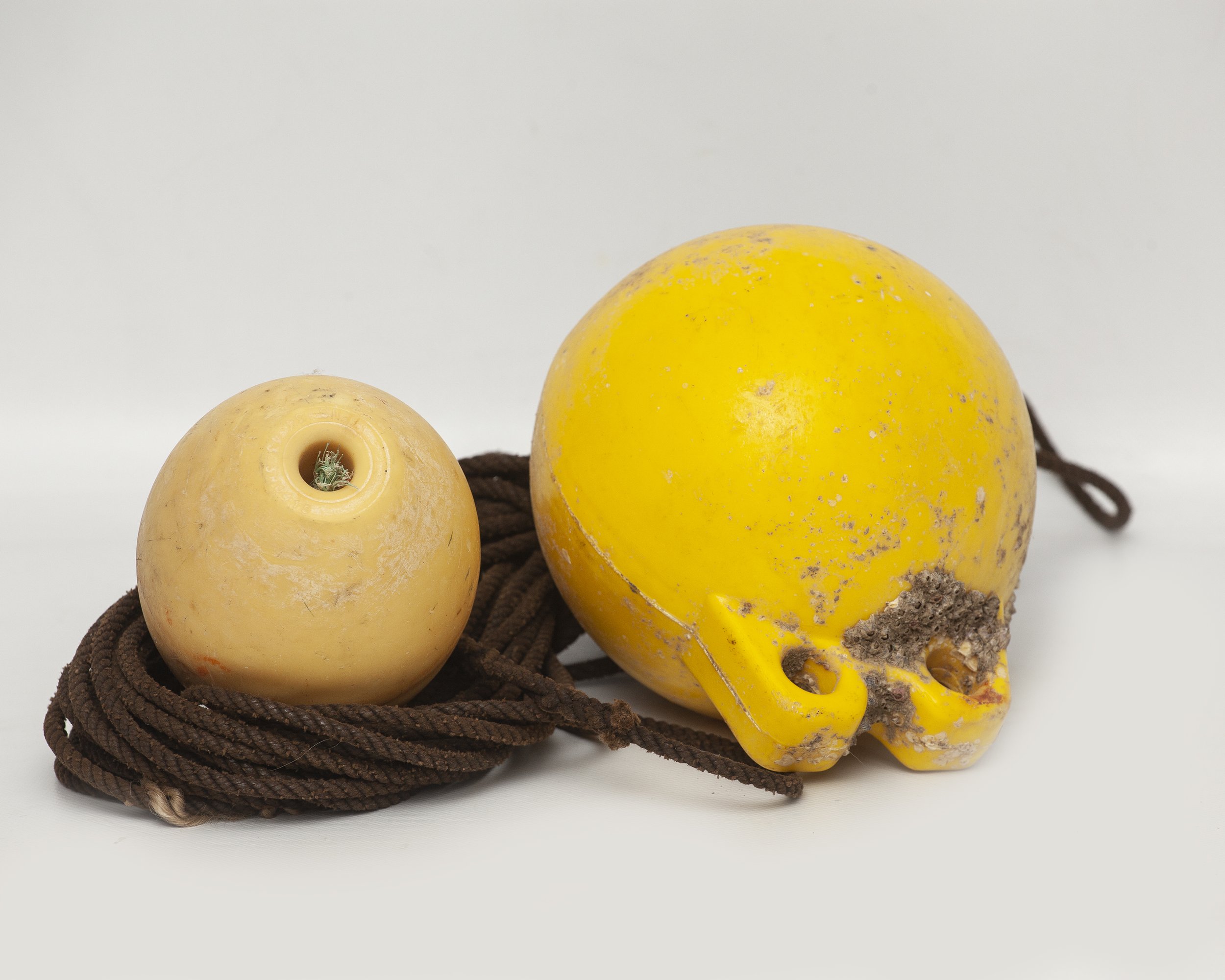 Bollas de plástico para arte de cerco