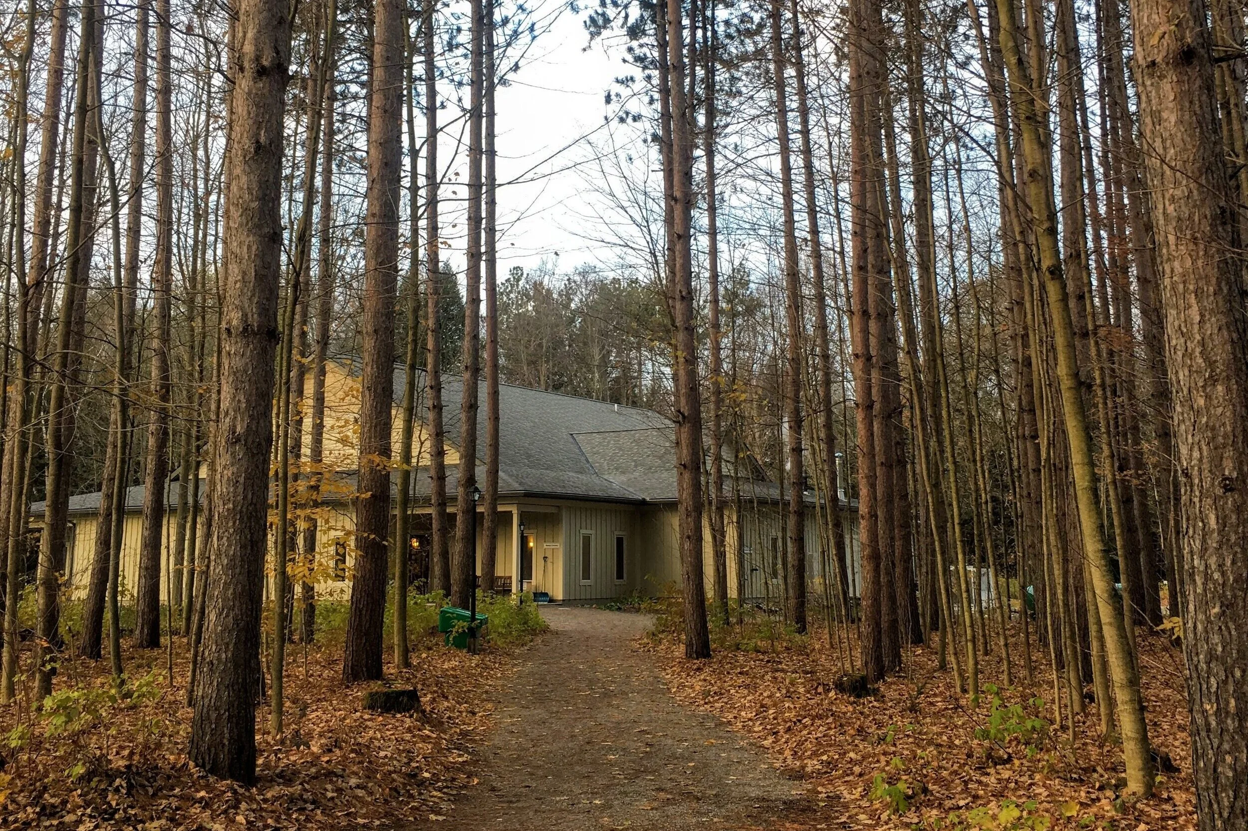 The meditation hall