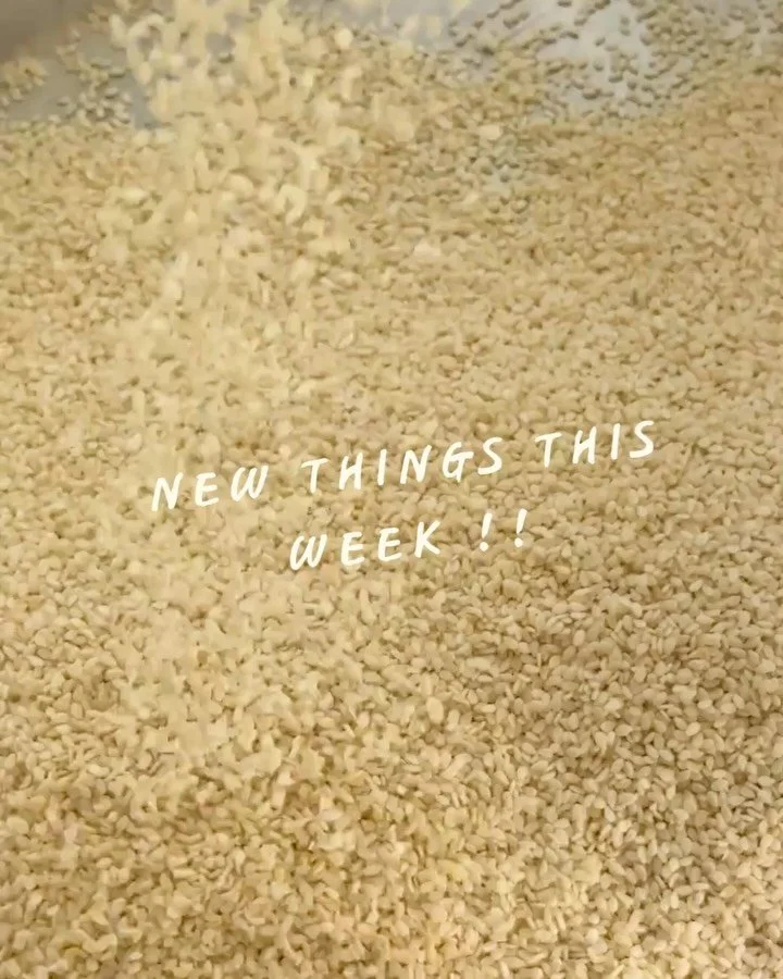 Lots of goodies this week y&rsquo;all! Pistachio is back 😏 NEW drizzles. HAZELNUT &bull; ALMOND BUTTER &bull; TAHINI. All made in house. Available NOW 🤸&zwj;♂️🍌