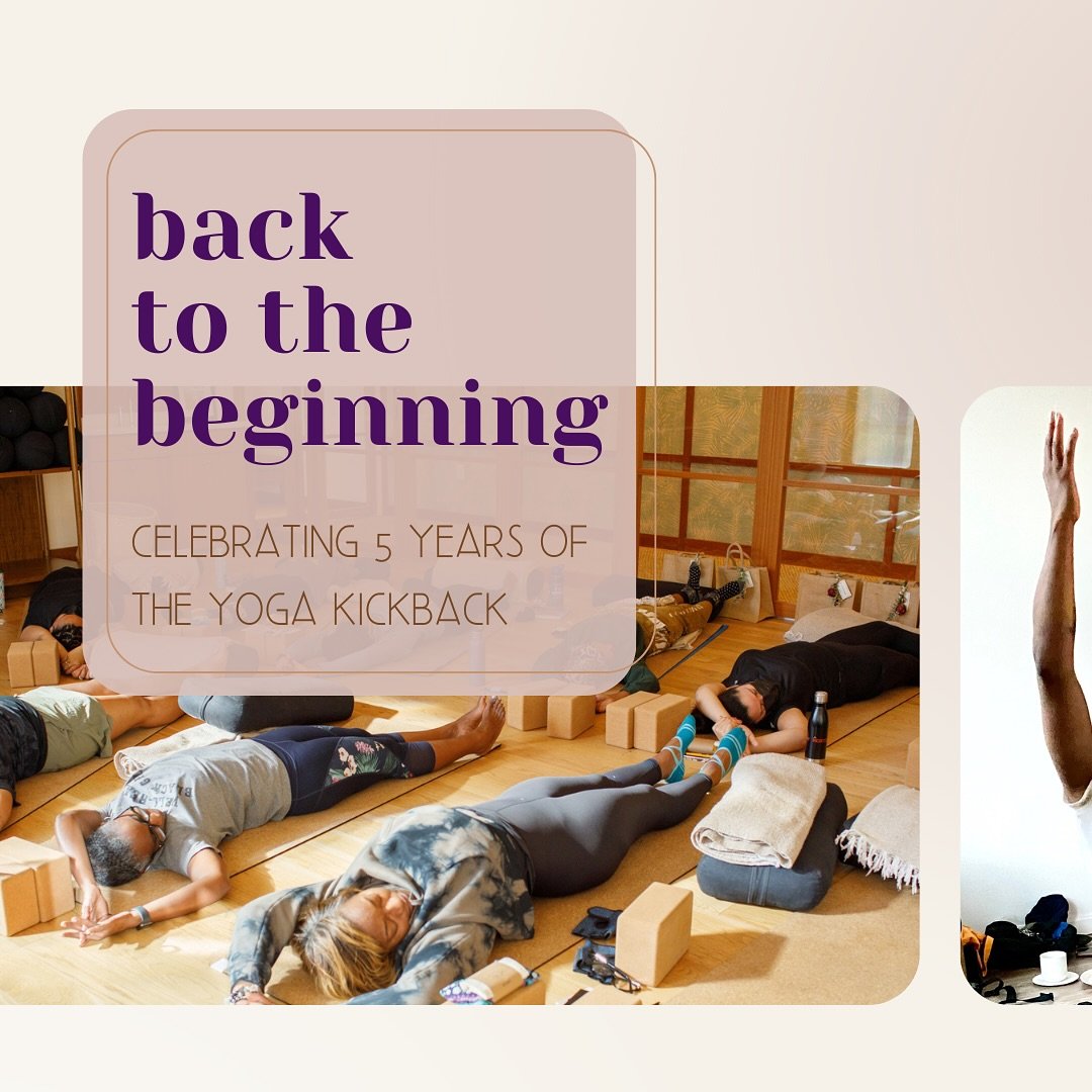 this #tbt we&rsquo;re reminiscing with gratitude on where we started and how you&rsquo;ve helped us bloom.

since 2020 we&rsquo;ve been creating chill wellness spaces for BIPOC with our first event, the yoga kickback.

when society normalizes the gri