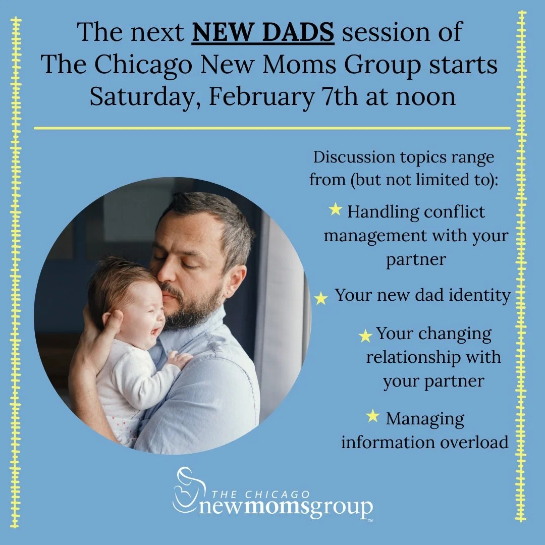 🎉 Exciting news, moms and dads! 🌟 We&rsquo;re launching our February New DADS Group with @jeffrubychicago, Chicago therapist and dad of 3! Join us for a supportive space where you can connect with fellow fathers. Kicking off on February 7th at @dem