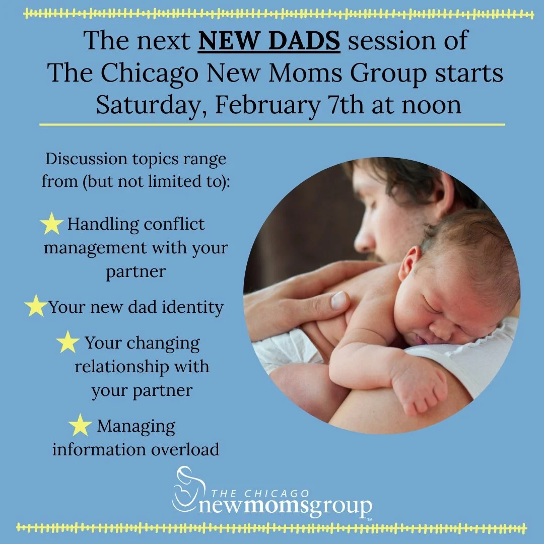 🎉 Exciting news, moms and dads! 🌟 We&rsquo;re launching our February New DADS Group with @jeffrubychicago, Chicago therapist and dad of 3! Join us for a supportive space where you can connect with fellow fathers. Kicking off on February 7th at @dem