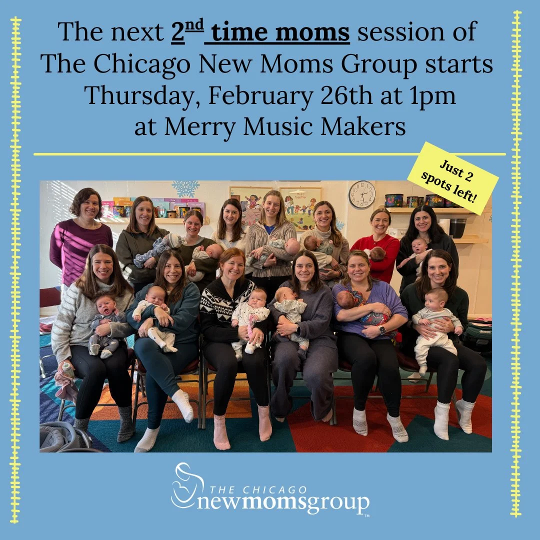 🌟 Join us for our February/March 2nd time moms session starting on Thursday, February 26th at 1pm @merrymusicmkrs. We'll be covering everything from adjusting to your new, bigger family to balancing time, love, and attention for multiple children. P