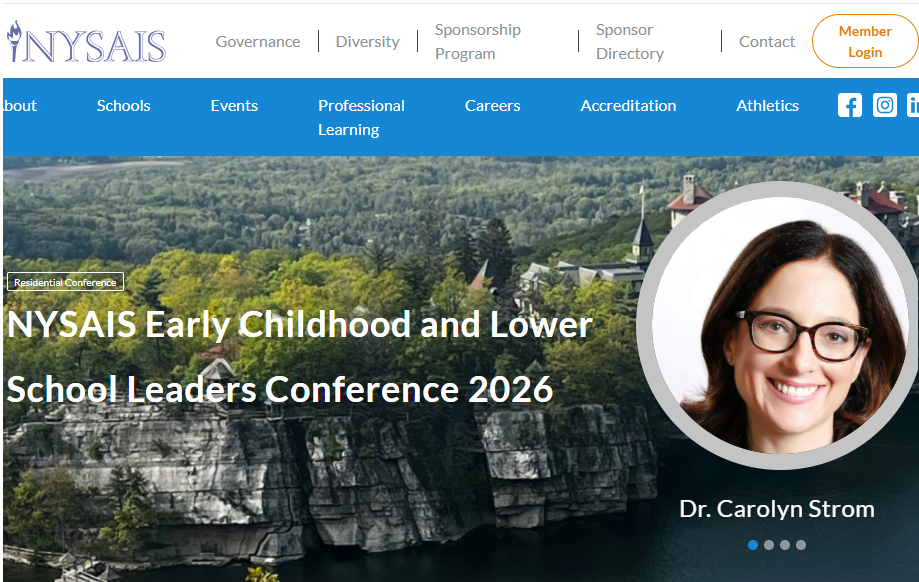 NYSAIS Early Childhood &amp; Lower School Leaders 2026 Keynote, Mohonk