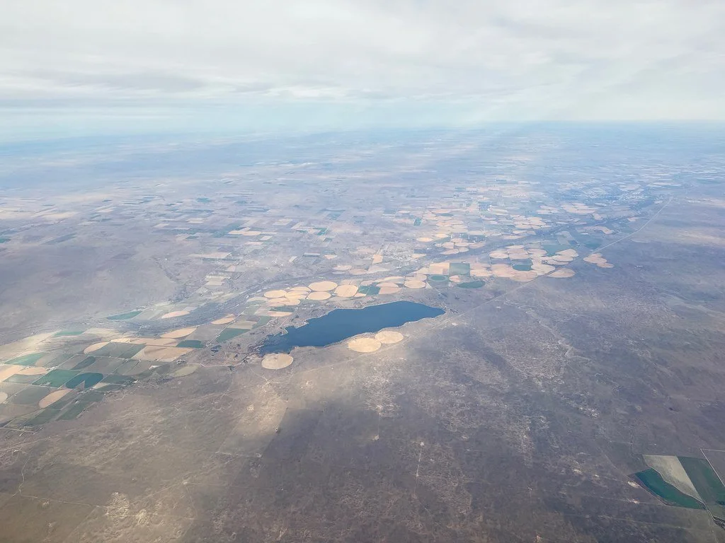 Crop circles, earth from above - image by Shawn O Smith