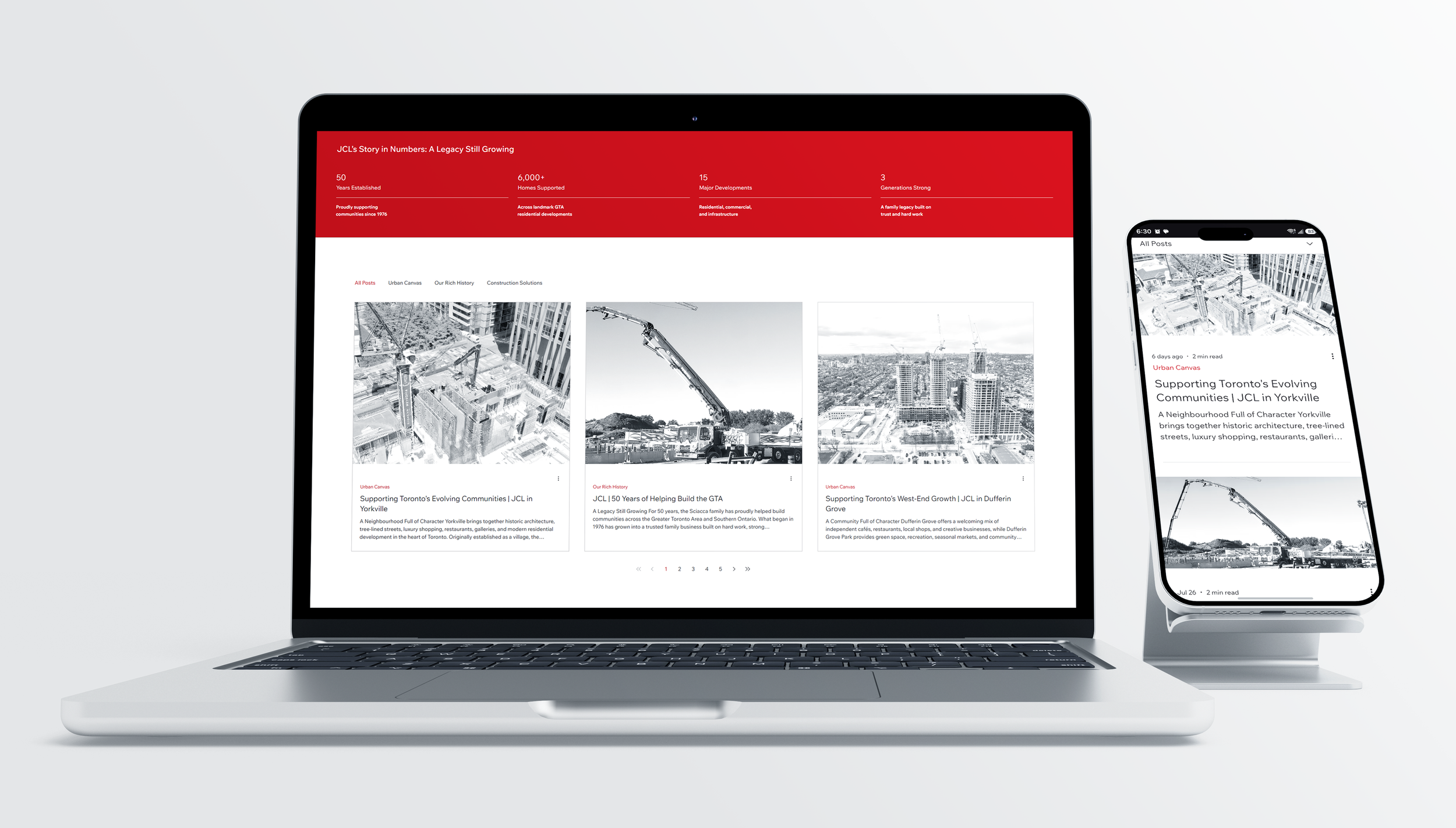 JCL Website - Blog