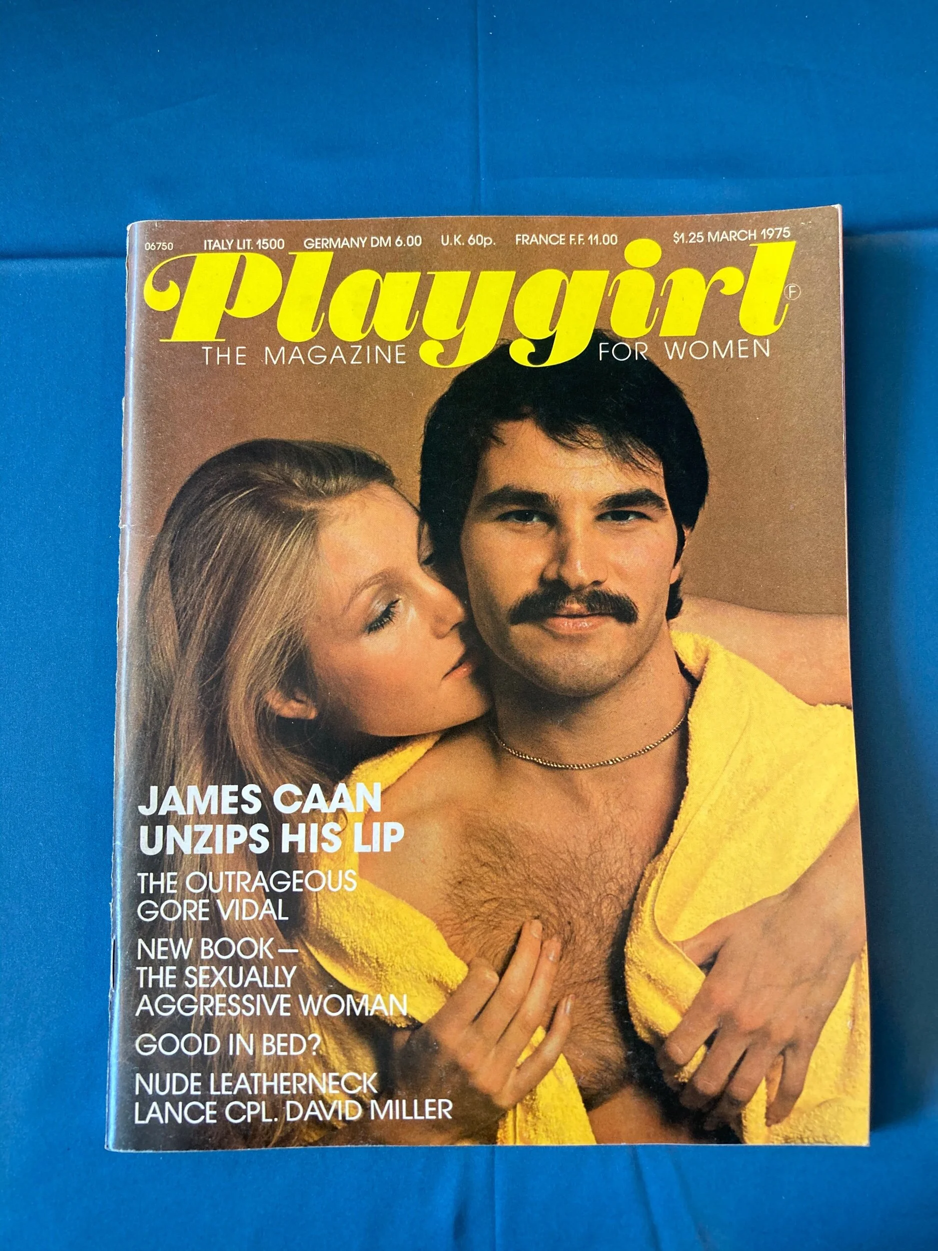 Playgirl March 1975. 