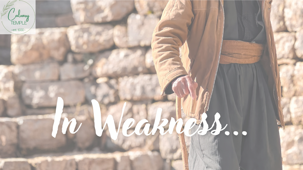 In Weakness… episode artwork
