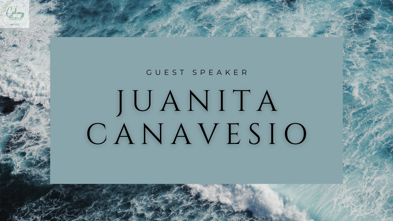 Guest Speaker - Juanita Canavesio episode artwork