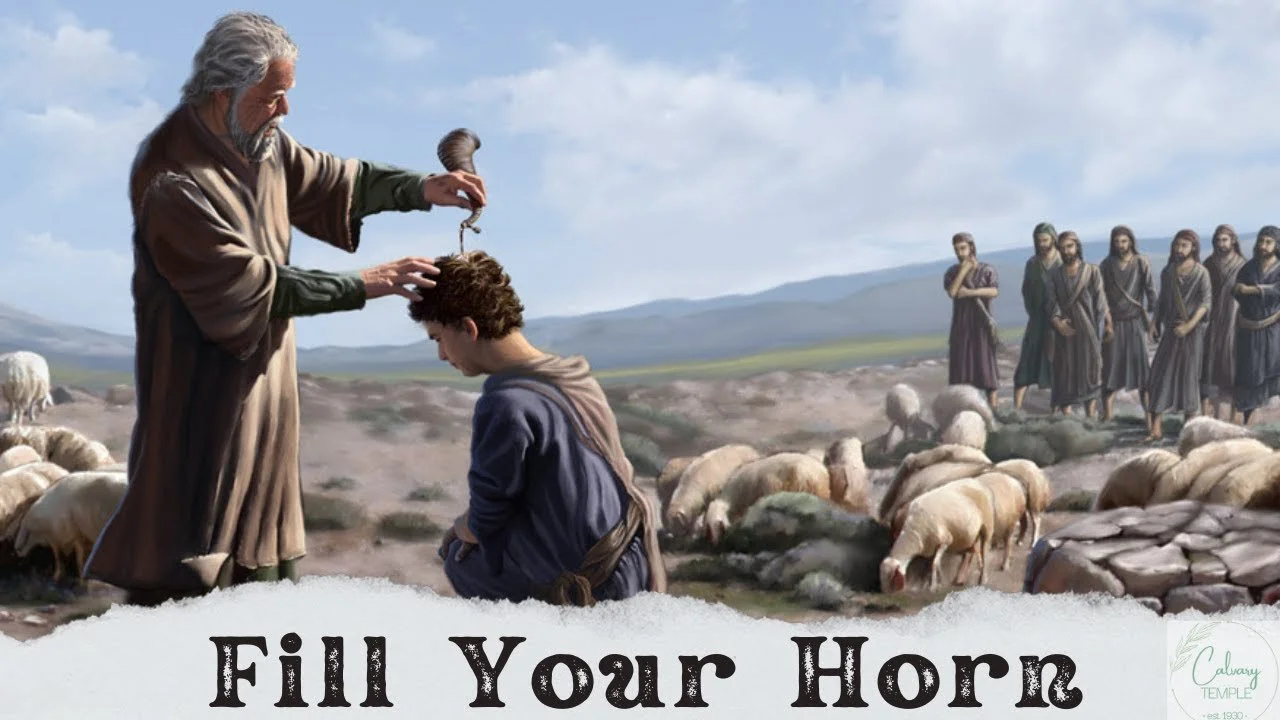 Fill Your Horn With Oil and Go