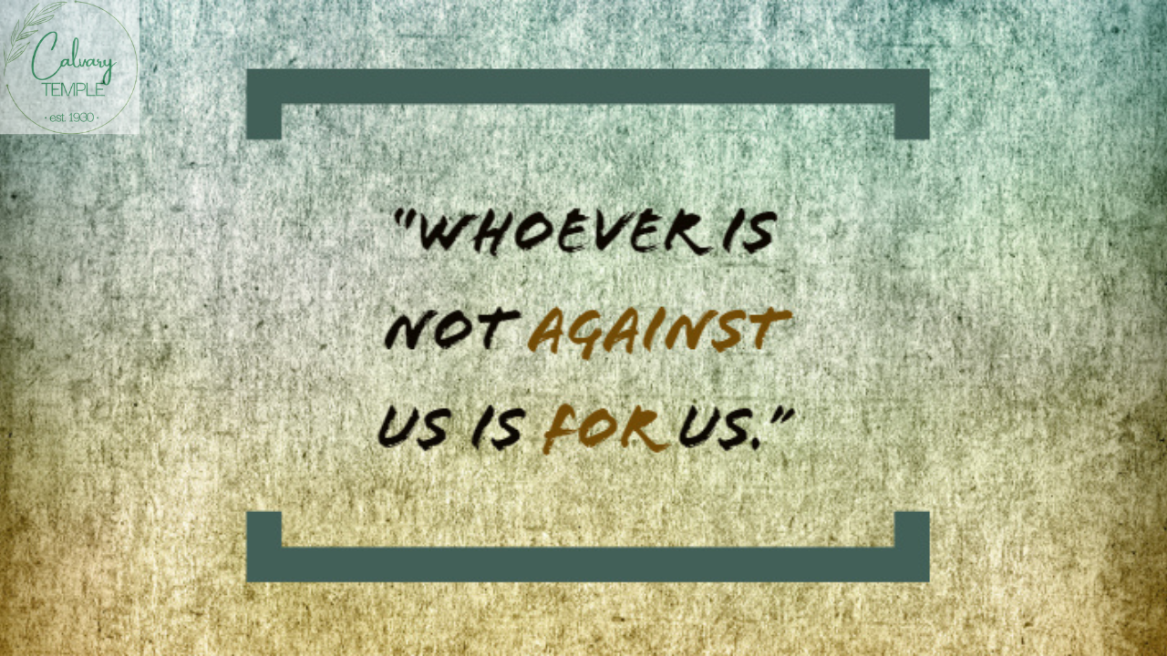 Who Is For Us?