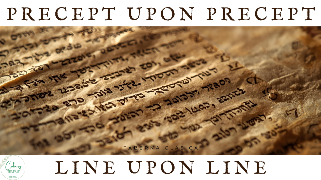 Precept Upon Precept, Line upon Line episode artwork