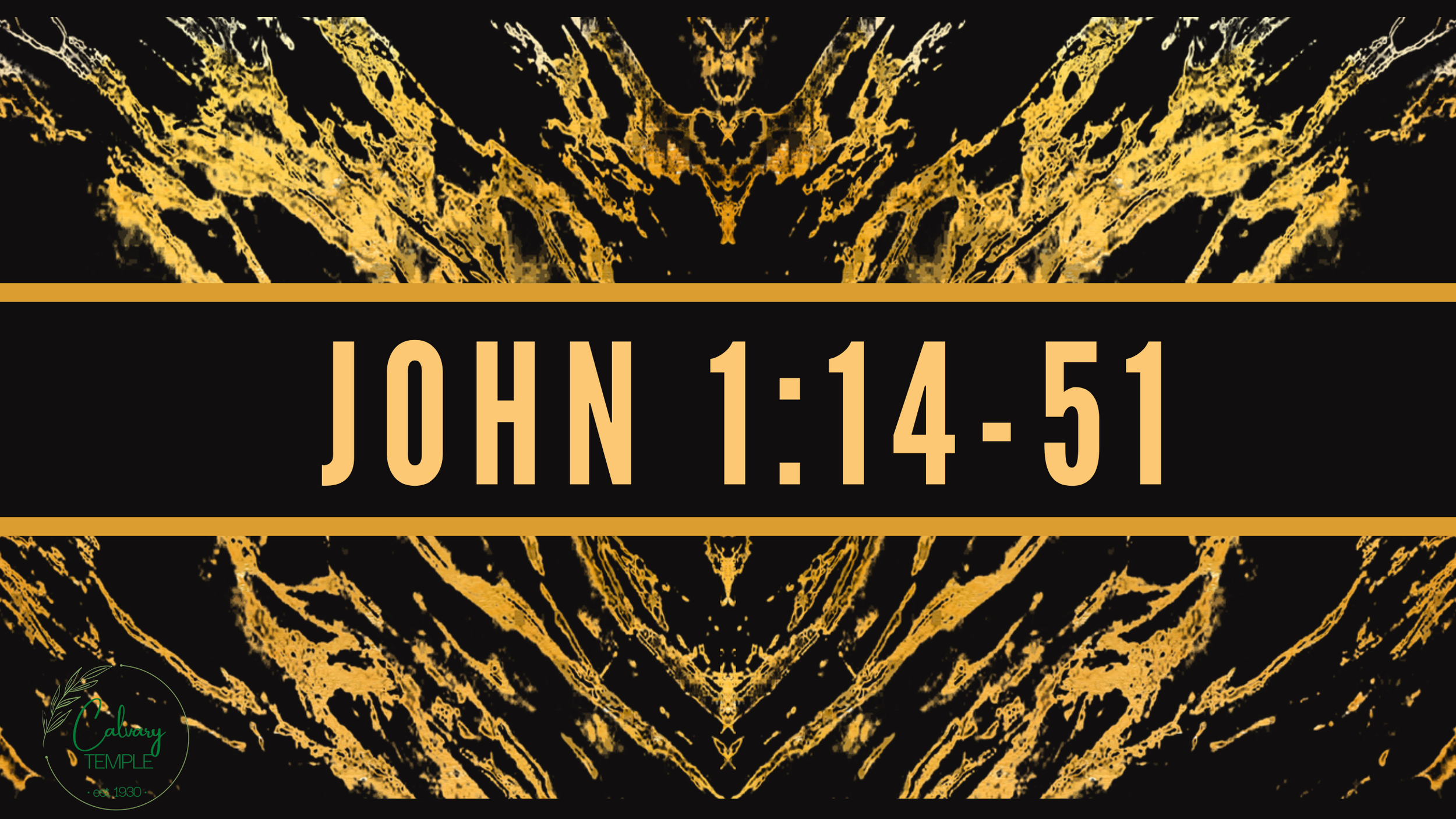 Study In The Book Of John (John 1:14-51)
