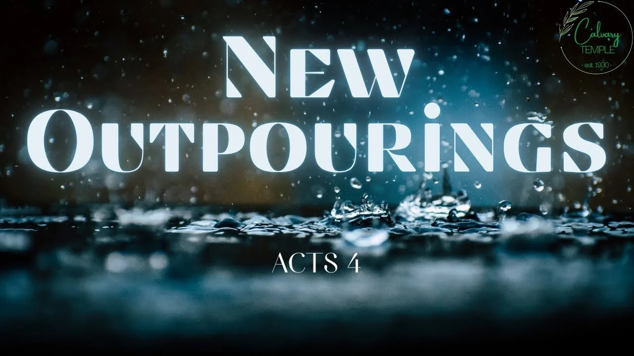 New Outpourings