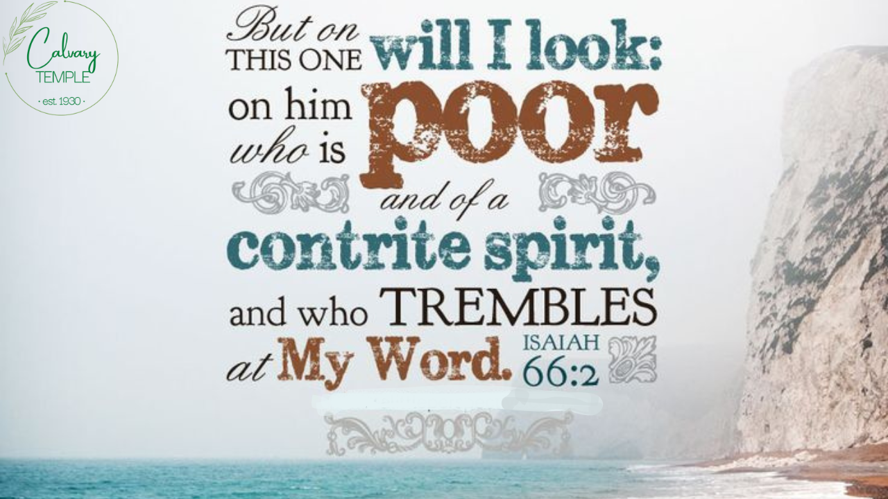 He Who Trembles at My Word