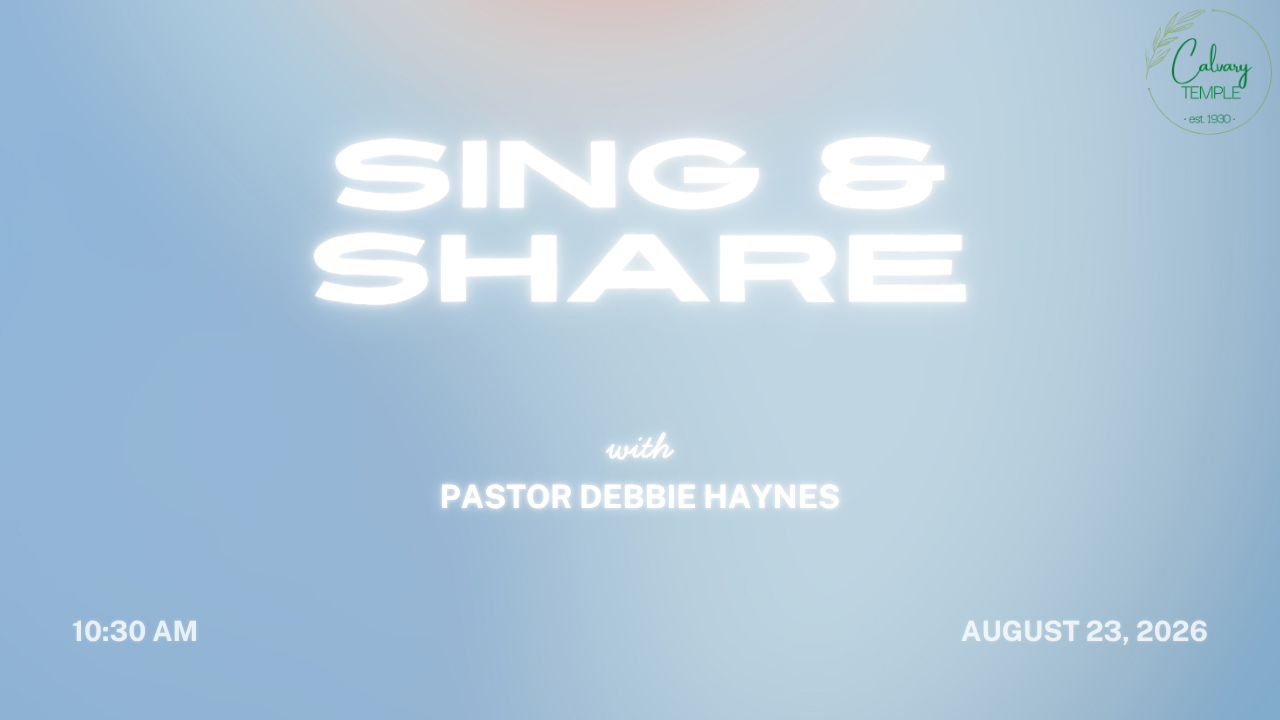 Sing &amp; Share