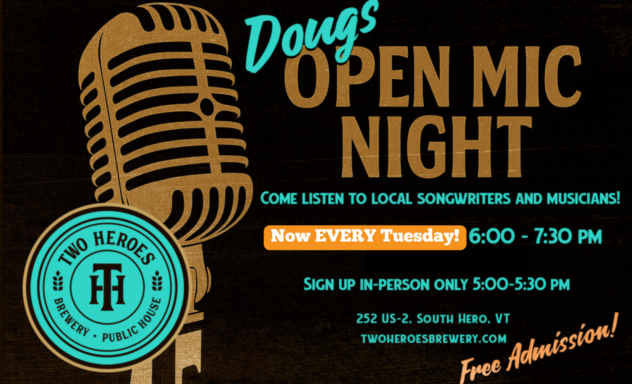 Doug’s Open Mic Night